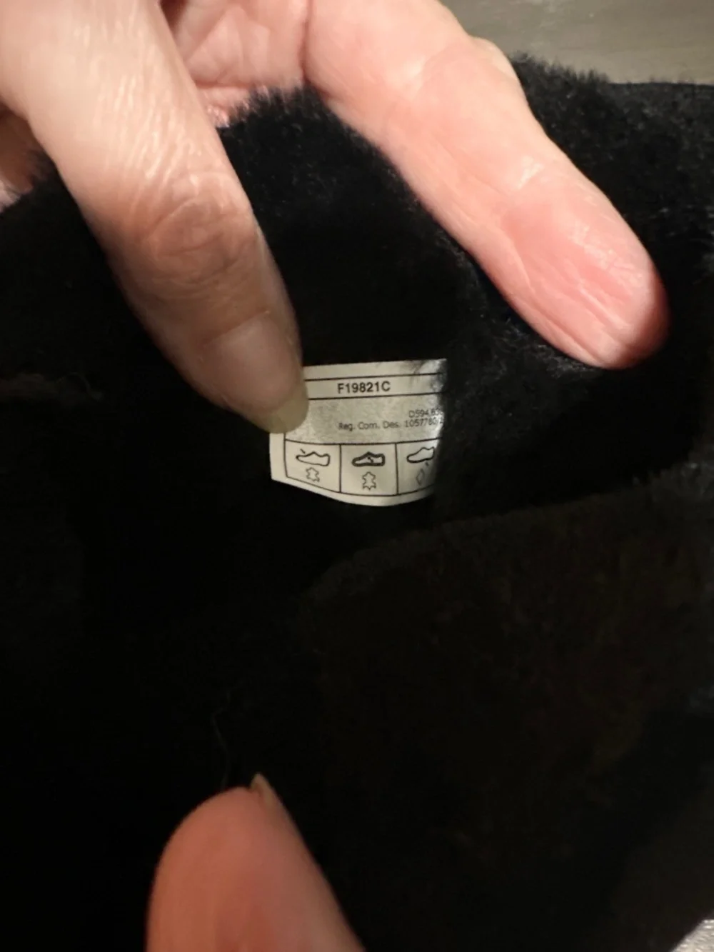 Black Ugg boots